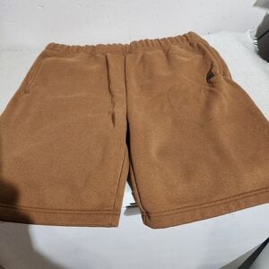 Men's Brown Carhartt Fleece Shorts Xl